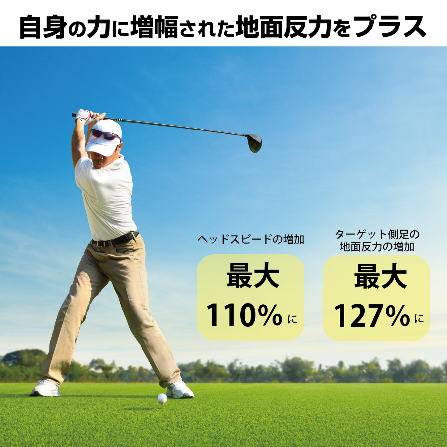 飛距離アッププレート