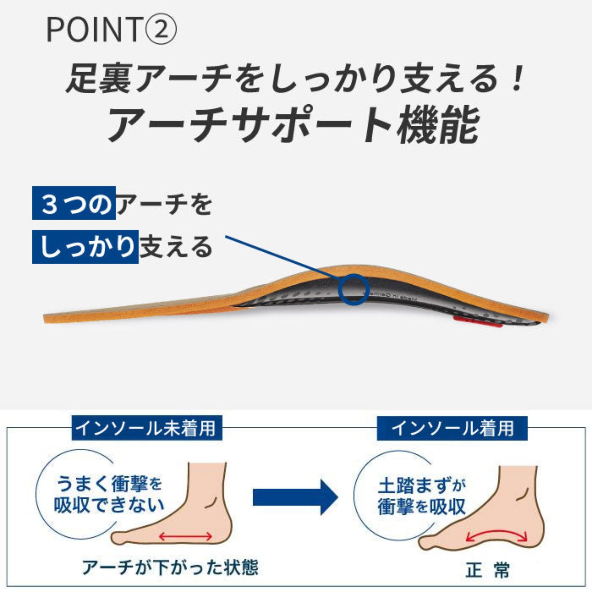 ゴルフ専用インソール フォームサポートインソール｜正しいアドレスと